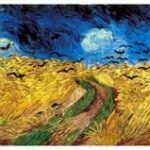 Vincent van Gogh. Campo de trigo com corvos (1890)