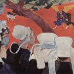 Paul Gauguin. A visão depois do sermão: Jacó luta com o anjo (1988)
